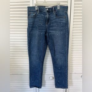 star studded gap jeans